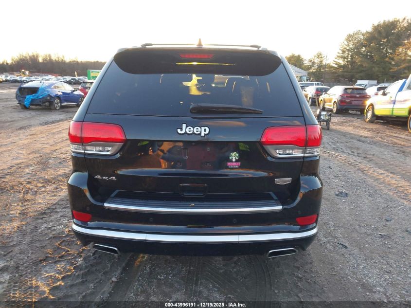 2018 Jeep Grand Cherokee Summit 4X4 VIN: 1C4RJFJG3JC391535 Lot: 43996191