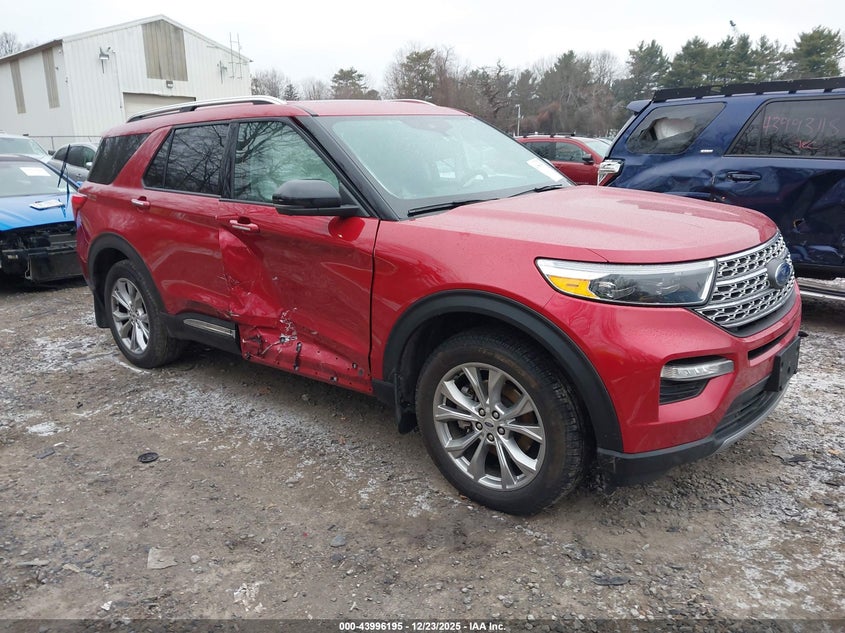 1FMSK8FH5MGA44745 2021 Ford Explorer Limited auction photo 1