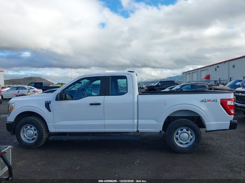 2021 Ford F-150 Xl VIN: 1FTEX1EP2MKD41293 Lot: 43996206
