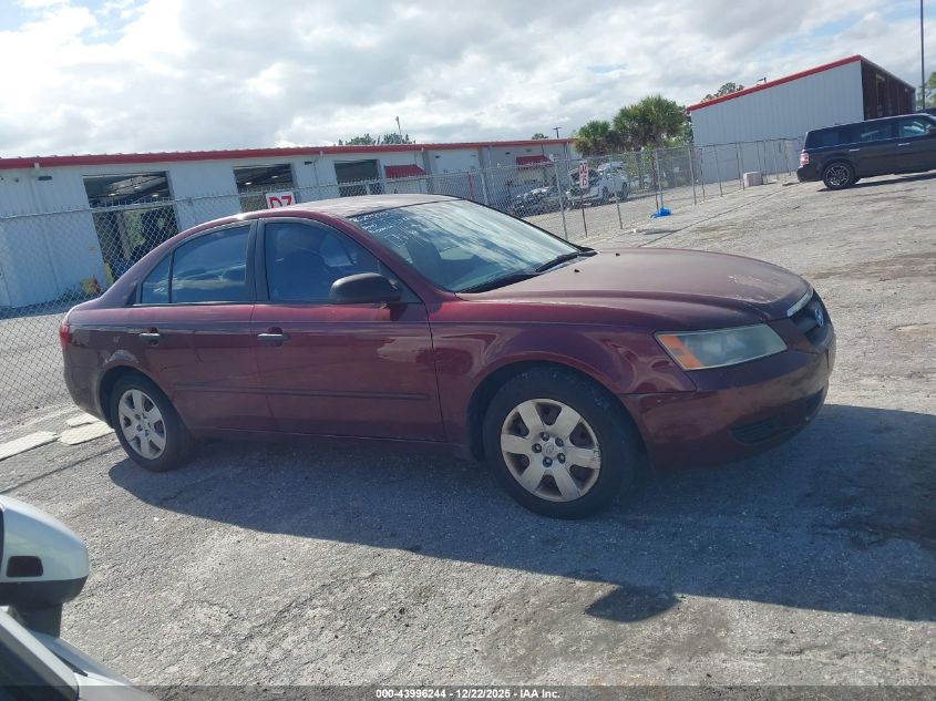 2008 Hyundai Sonata Gls VIN: 5NPET46C18H344814 Lot: 43996244