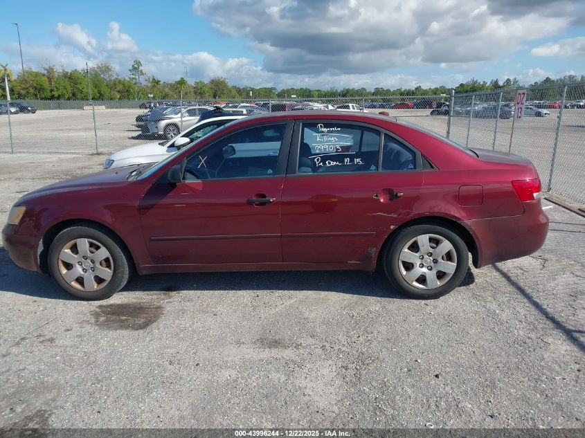 2008 Hyundai Sonata Gls VIN: 5NPET46C18H344814 Lot: 43996244