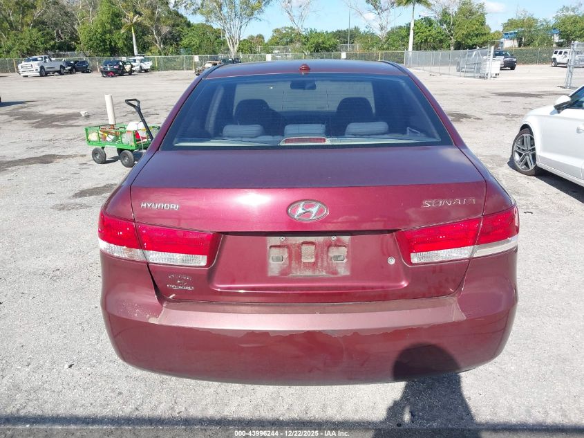 2008 Hyundai Sonata Gls VIN: 5NPET46C18H344814 Lot: 43996244