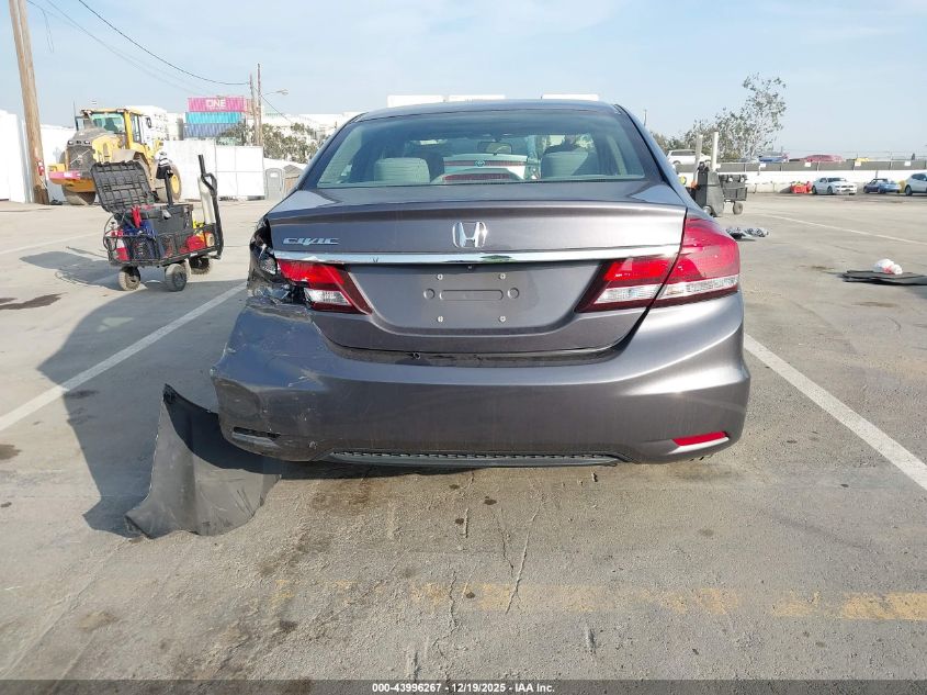 2014 Honda Civic Ex VIN: 19XFB2F89EE265172 Lot: 43996267