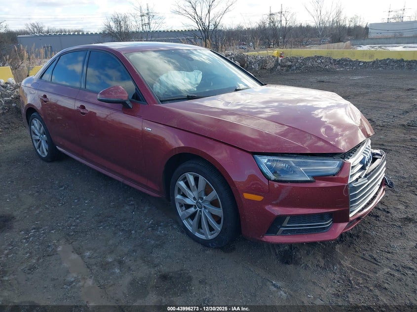 2018 Audi A4 2.0T Tech Ultra Premium/2.0T Ultra Premium