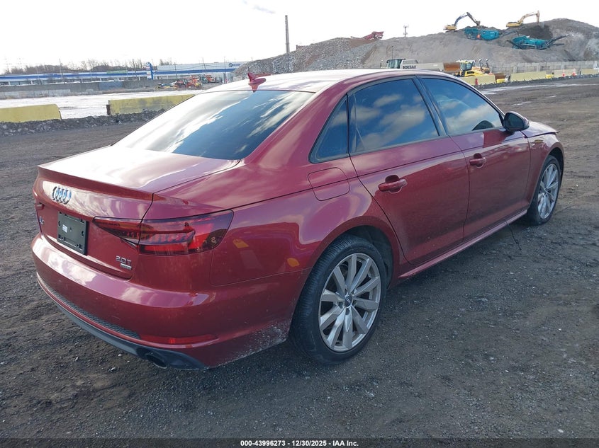 2018 Audi A4 2.0T Tech Ultra Premium/2.0T Ultra Premium