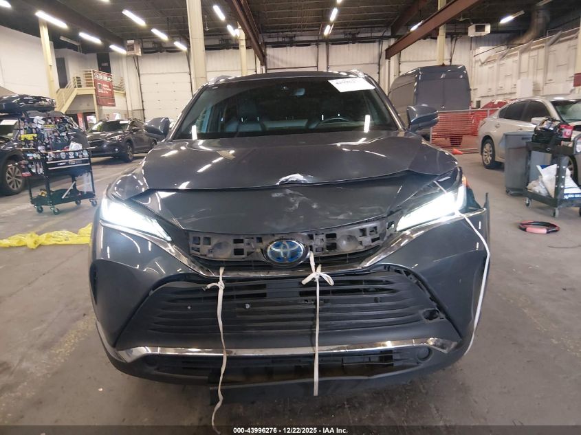 2021 Toyota Venza Xle VIN: JTEAAAAH2MJ013601 Lot: 43996276