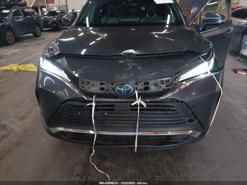 2021 Toyota Venza Xle VIN: JTEAAAAH2MJ013601 Lot: 43996276