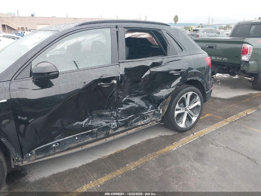 2021 Audi Q3 Premium Plus 45 Tfsi S Line Quattro Tiptronic VIN: WA1EECF37M1152507 Lot: 43996281