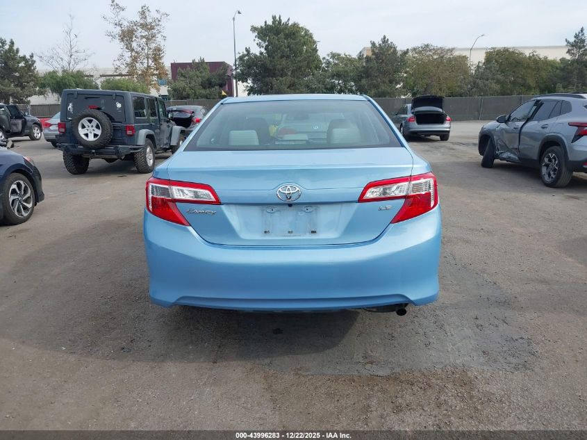 2013 Toyota Camry Le VIN: 4T1BF1FK5DU679876 Lot: 43996283
