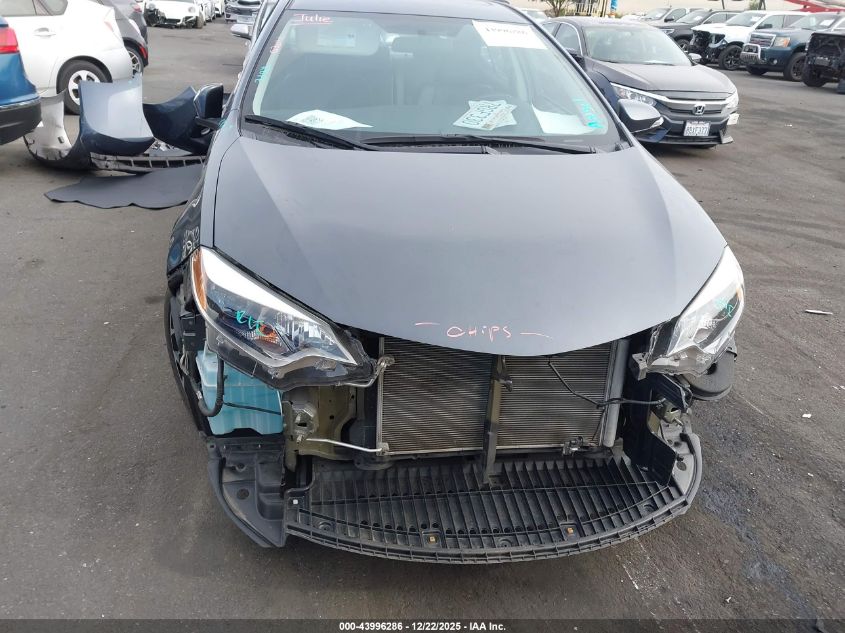 2016 Toyota Corolla S Premium VIN: 5YFBURHE0GP405955 Lot: 43996286