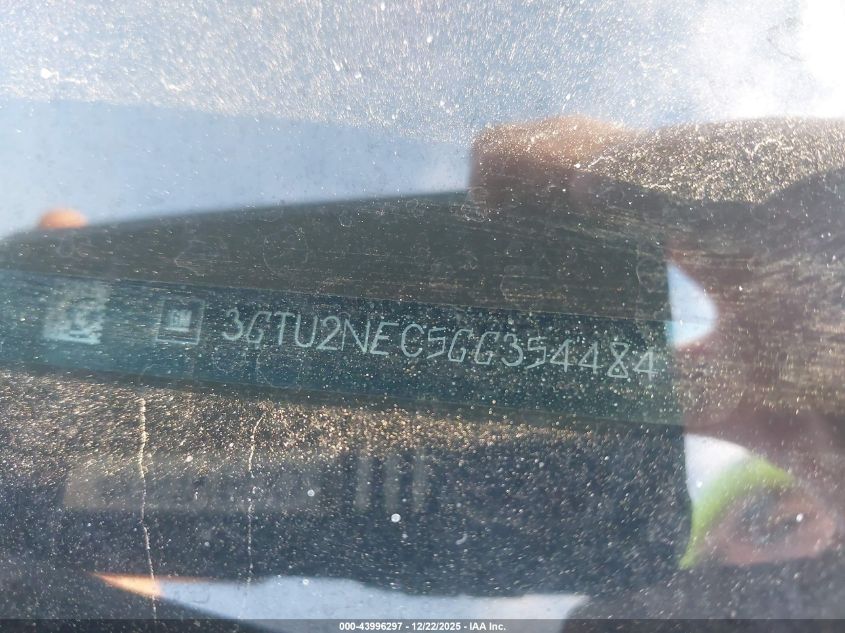 2016 GMC Sierra 1500 Slt VIN: 3GTU2NEC5GG354484 Lot: 43996297