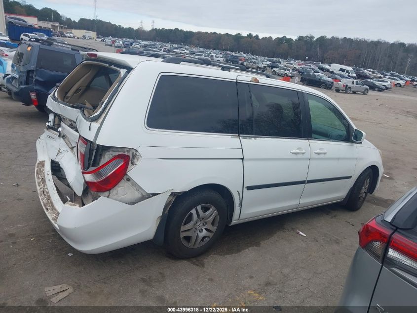2007 Honda Odyssey Ex-L VIN: 5FNRL38797B454423 Lot: 43996318