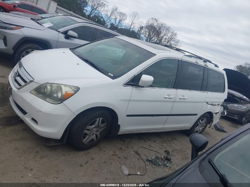2007 Honda Odyssey Ex-L VIN: 5FNRL38797B454423 Lot: 43996318