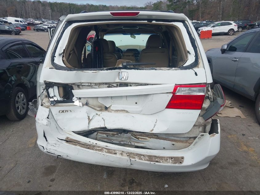 2007 Honda Odyssey Ex-L VIN: 5FNRL38797B454423 Lot: 43996318