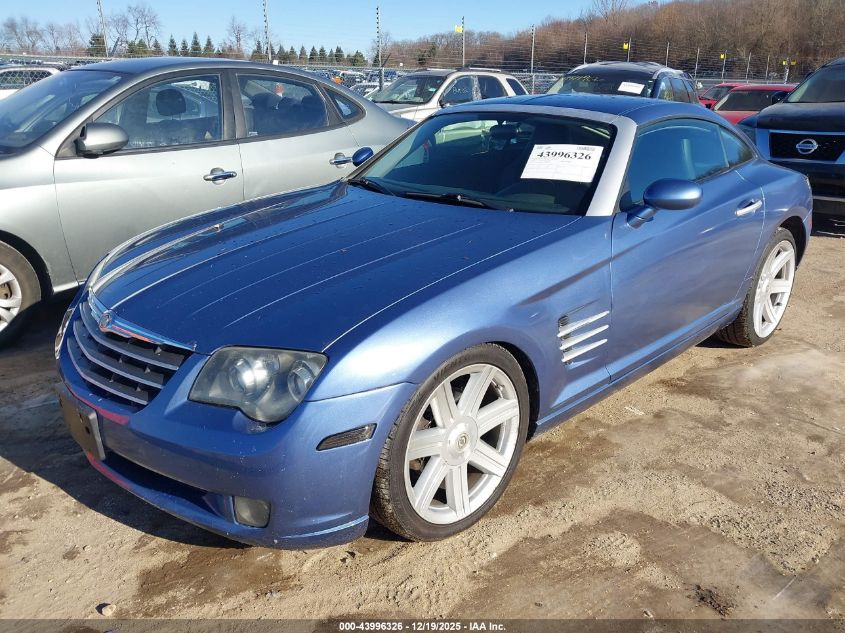 2005 Chrysler Crossfire Limited VIN: 1C3AN69L45X025766 Lot: 43996326