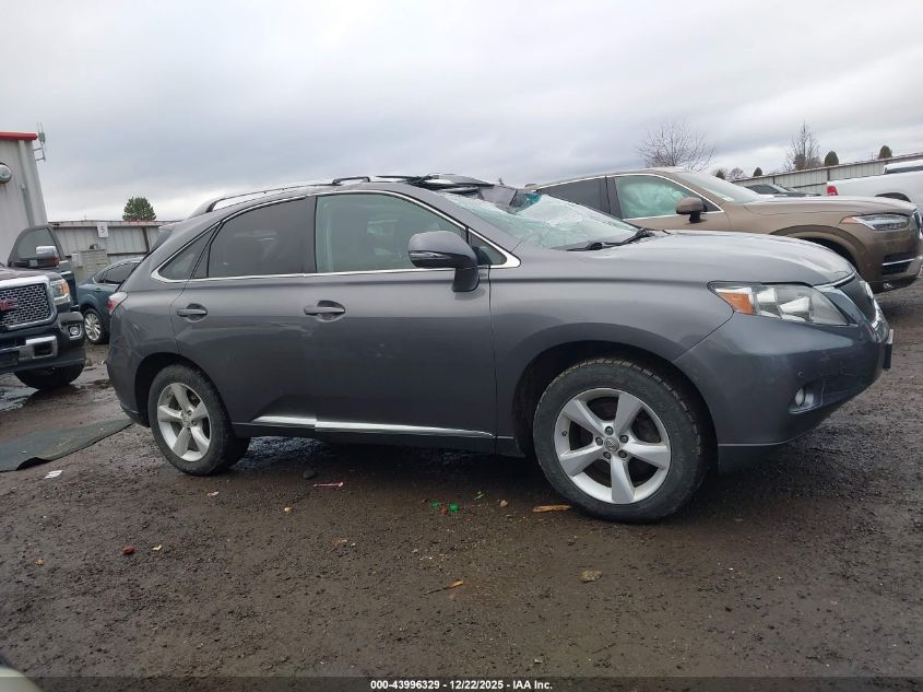 2012 Lexus Rx 350 VIN: 2T2BK1BA3CC139267 Lot: 43996329