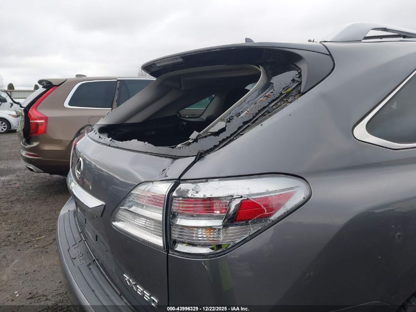 2012 Lexus Rx 350 VIN: 2T2BK1BA3CC139267 Lot: 43996329