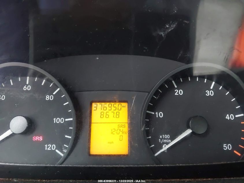 2012 Mercedes Sprinter VIN: WD3PE8CB8V5696295 Lot: 43996331