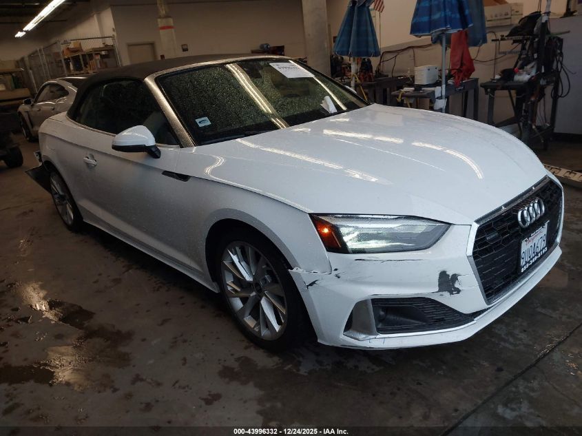 2022 Audi A5 Cabriolet Premium 45 Tfsi Quattro S Tronic