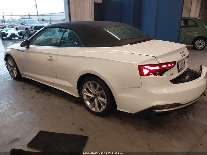 2022 Audi A5 Cabriolet Premium 45 Tfsi Quattro S Tronic