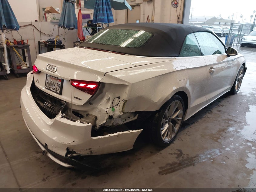 2022 Audi A5 Cabriolet Premium 45 Tfsi Quattro S Tronic