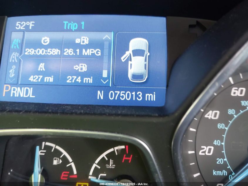 2014 Ford Focus Se VIN: 1FADP3F2XEL373257 Lot: 43996339