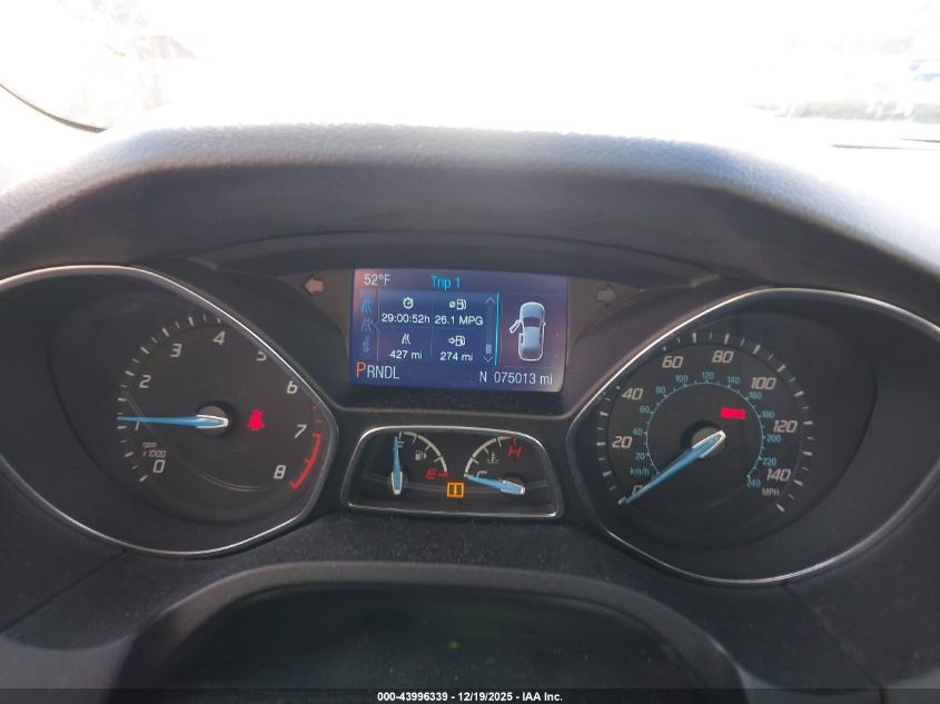 2014 Ford Focus Se VIN: 1FADP3F2XEL373257 Lot: 43996339