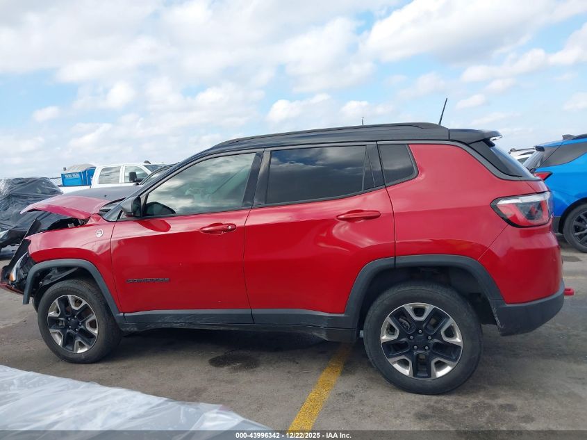 2018 Jeep Compass Trailhawk 4X4 VIN: 3C4NJDDB1JT314153 Lot: 43996342