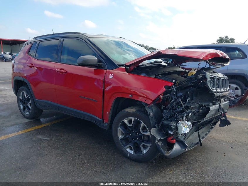 3C4NJDDB1JT314153 2018 Jeep Compass Trailhawk 4X4 auction photo 1