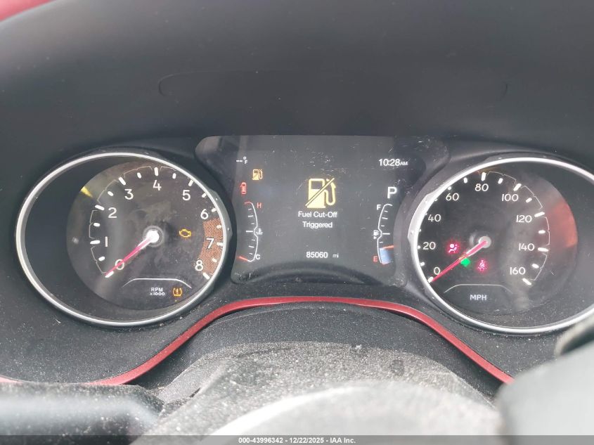 2018 Jeep Compass Trailhawk 4X4 VIN: 3C4NJDDB1JT314153 Lot: 43996342