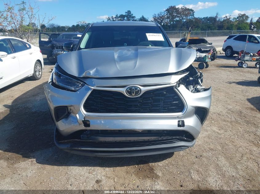 2021 Toyota Highlander L VIN: 5TDCZRAHXMS061130 Lot: 43996344