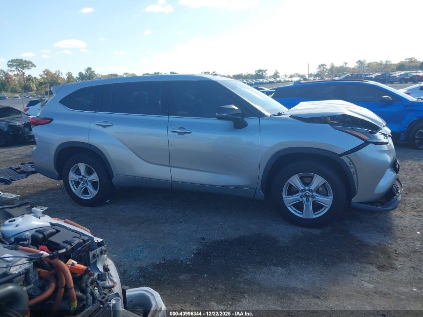 2021 Toyota Highlander L VIN: 5TDCZRAHXMS061130 Lot: 43996344