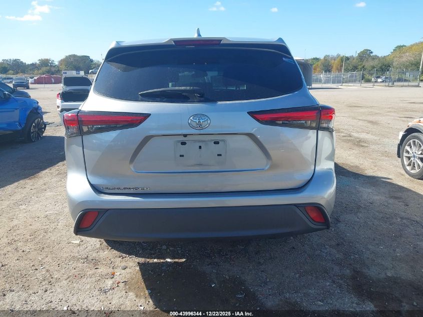 2021 Toyota Highlander L VIN: 5TDCZRAHXMS061130 Lot: 43996344