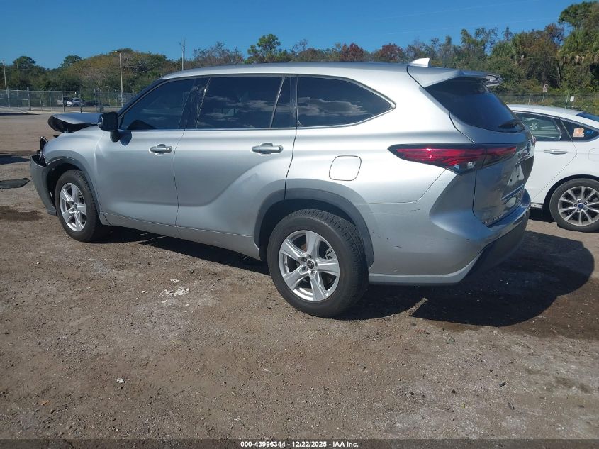 2021 Toyota Highlander L VIN: 5TDCZRAHXMS061130 Lot: 43996344