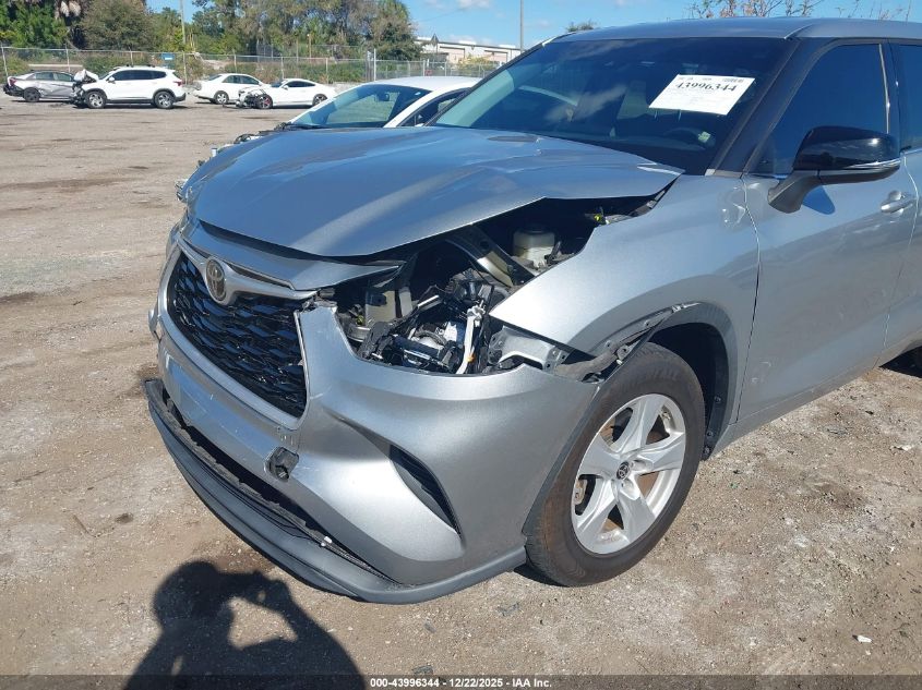 2021 Toyota Highlander L VIN: 5TDCZRAHXMS061130 Lot: 43996344