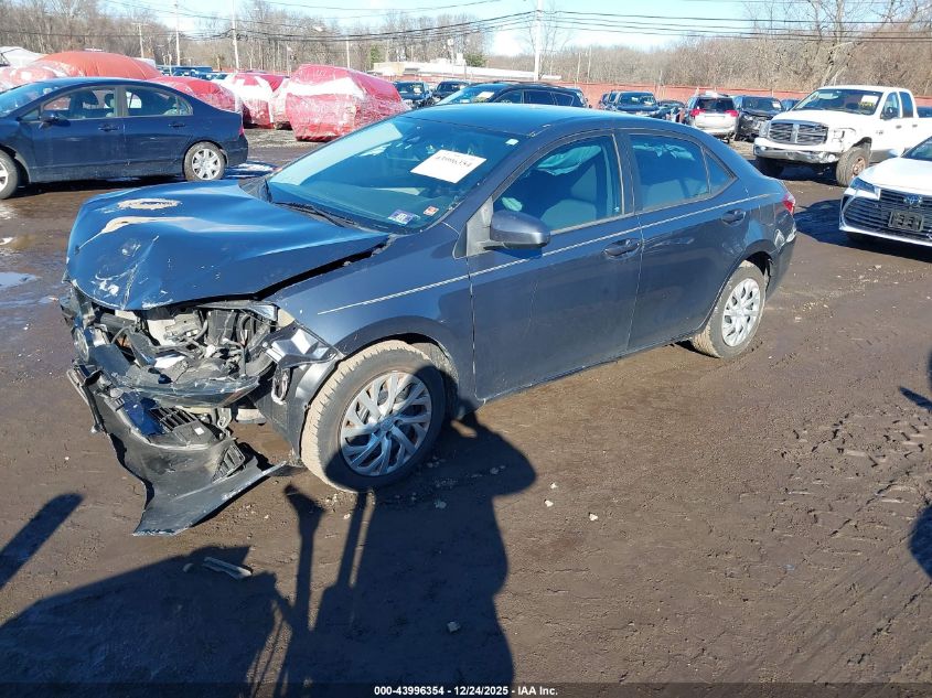 2017 Toyota Corolla Le
