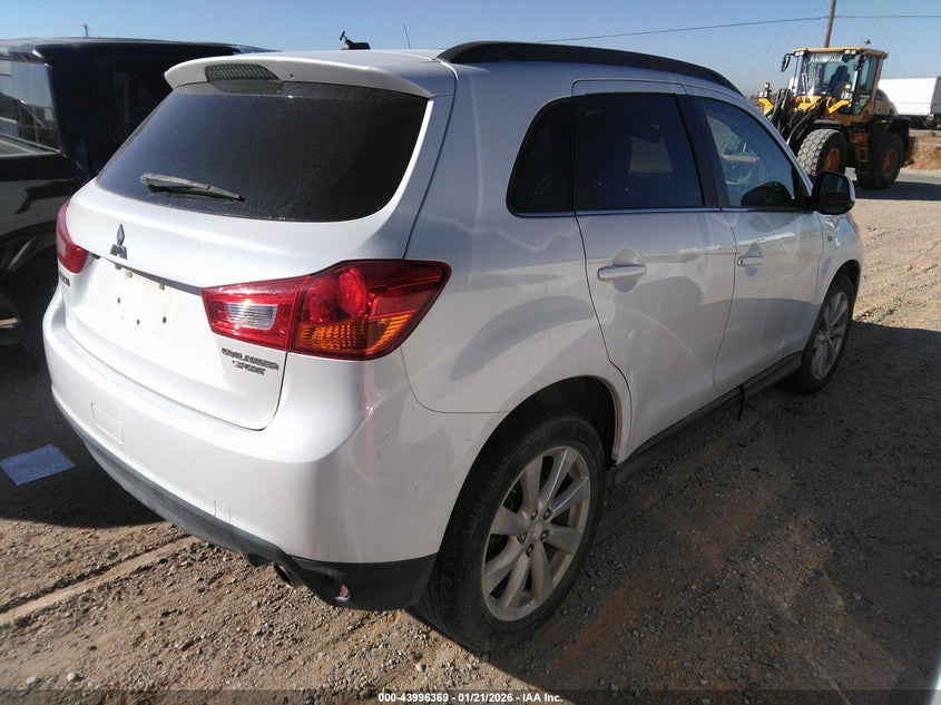 Vin: 4a4ap4au1de014578, lot: 44492111, mitsubishi outlander sport se 20134
