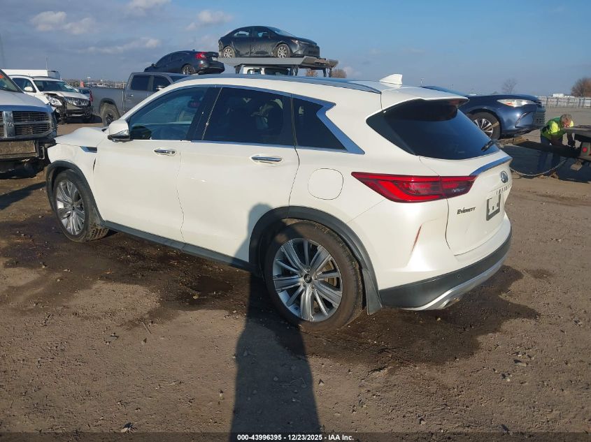 2021 Infiniti Qx50 Sensory