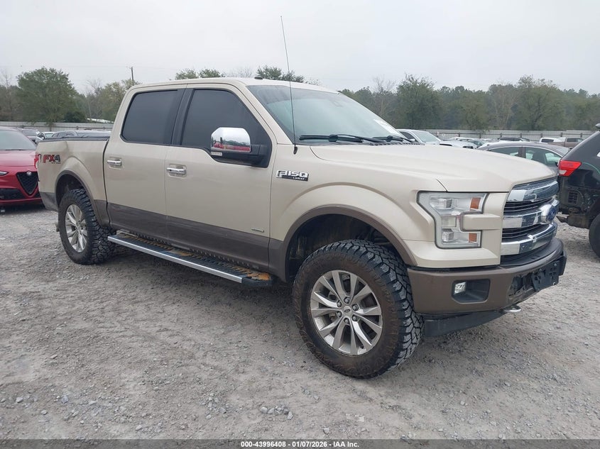 1FTEW1EG0HKD41320 2017 Ford F-150 Lariat auction photo 1