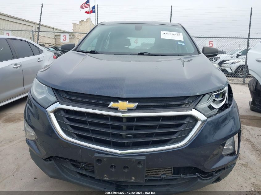 2018 Chevrolet Equinox Ls VIN: 3GNAXHEV5JL112761 Lot: 43996422