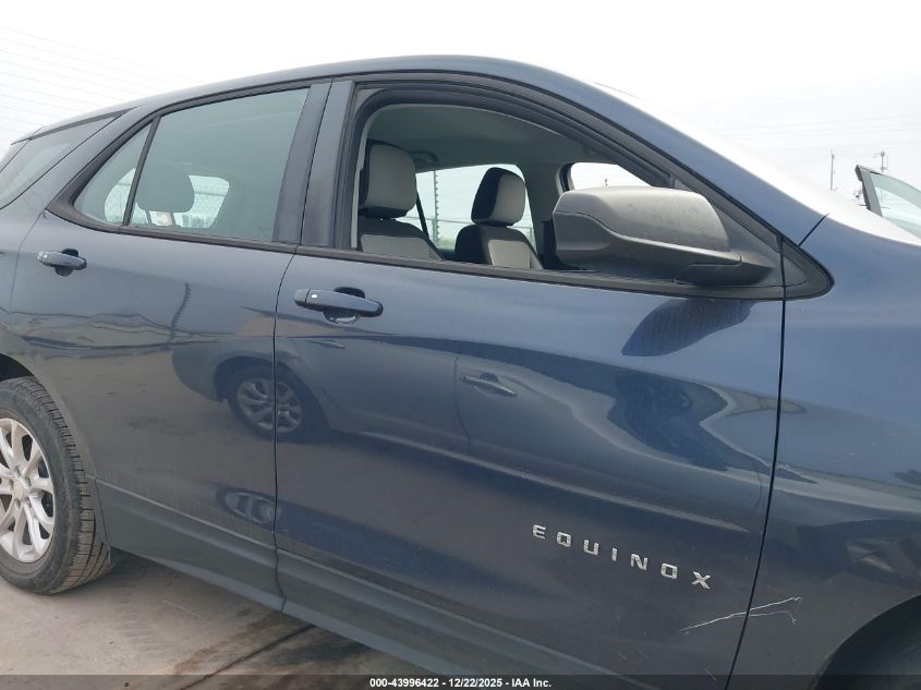 2018 Chevrolet Equinox Ls VIN: 3GNAXHEV5JL112761 Lot: 43996422