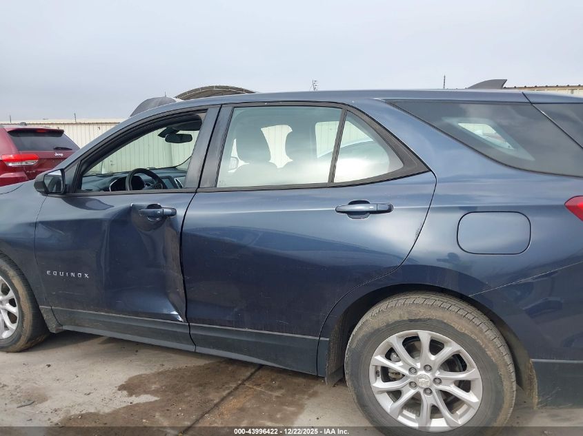 2018 Chevrolet Equinox Ls VIN: 3GNAXHEV5JL112761 Lot: 43996422