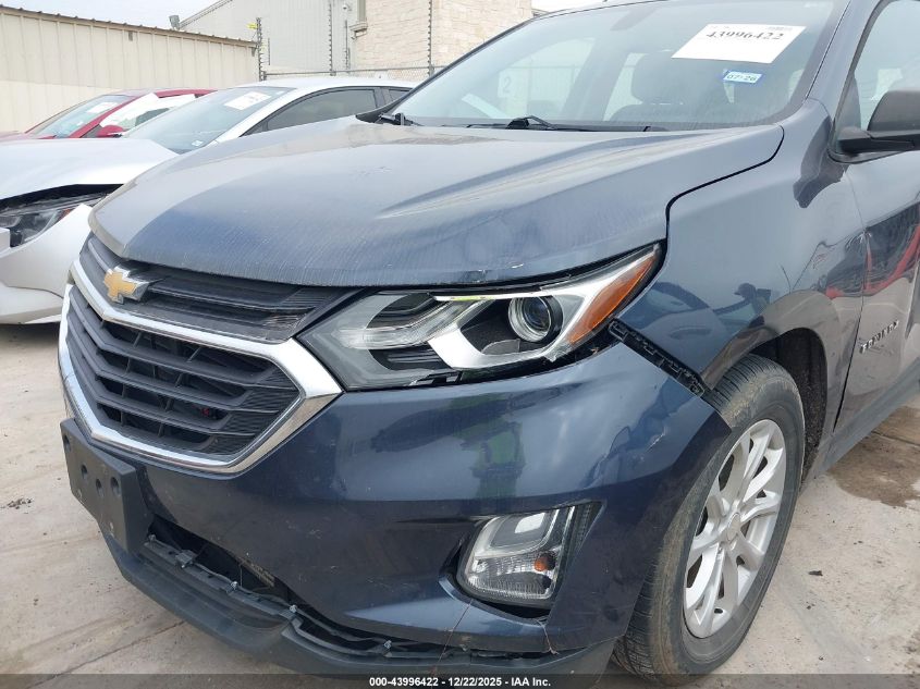 2018 Chevrolet Equinox Ls VIN: 3GNAXHEV5JL112761 Lot: 43996422