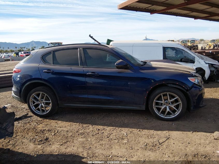 2018 Alfa Romeo Stelvio Ti Sport Awd VIN: ZASFAKNN9J7B95071 Lot: 43996451