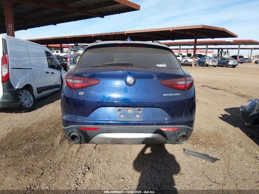 2018 Alfa Romeo Stelvio Ti Sport Awd VIN: ZASFAKNN9J7B95071 Lot: 43996451