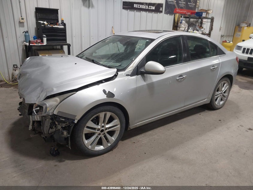 2014 Chevrolet Cruze Ltz 1G1PG5SB9E7370683 photo 1