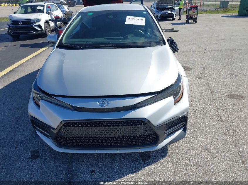 2022 Toyota Corolla Se VIN: 5YFS4MCE3NP105625 Lot: 43996478