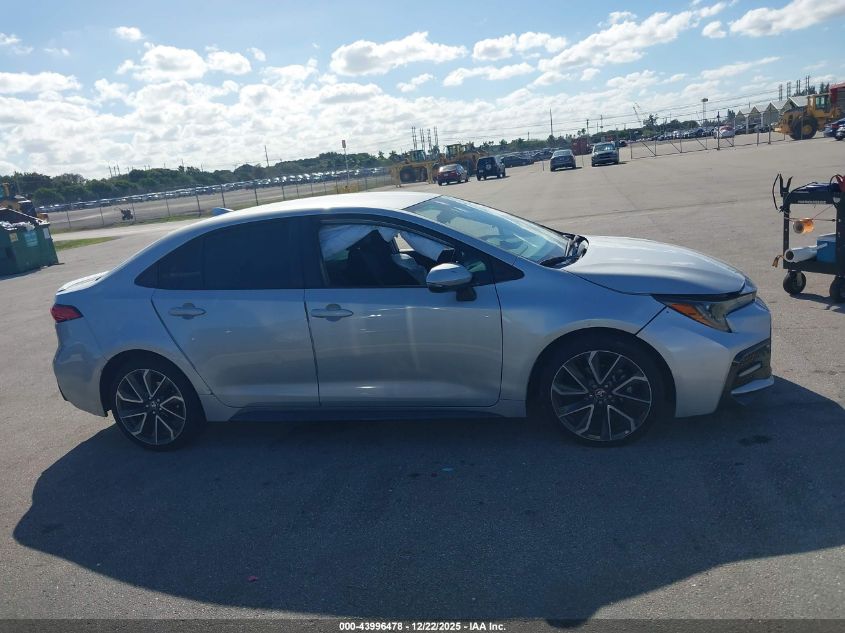 2022 Toyota Corolla Se VIN: 5YFS4MCE3NP105625 Lot: 43996478