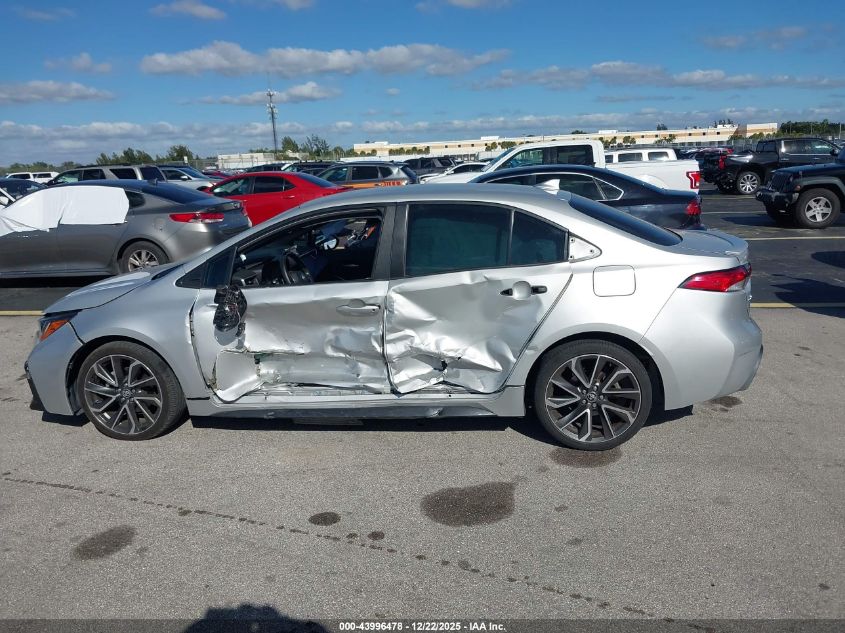 2022 Toyota Corolla Se VIN: 5YFS4MCE3NP105625 Lot: 43996478