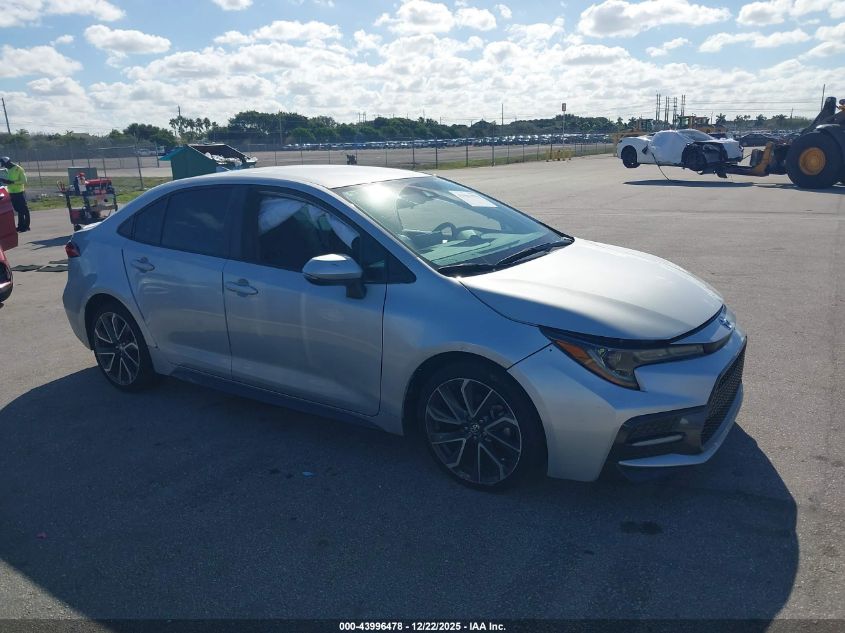 2022 Toyota Corolla Se VIN: 5YFS4MCE3NP105625 Lot: 43996478